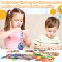 Imagem de Kit de atividades Aizweb C-Clips Hooks Plastic Chain Links 240 unidades
