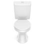 Imagem de Kit de Bacia Rimless com Caixa Acoplada Smart CleanHarpic 6L Uni Celite