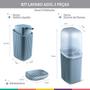 Imagem de Kit de Banheiro Lavabo com 5 Itens Organizador Moderno Usual