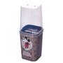 Imagem de Kit de banheiro Mickey lixeira + porta escovas + porta cotonete + porta sabonete líquido + saboneteira Plasutil