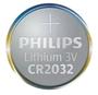 Imagem de Kit De Bateria Cr2032 Philips Original Caixa- 100 Unidades