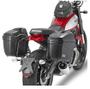 Imagem de Kit de bau para moto 33l monolock simply fume e-33nt + bau 22l lateral-e-22n givi tiger bmw gs1200r