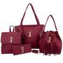 Imagem de Kit de Bolsas Femininas 4 Peças SF Essenciais para Todas as Ocasiões