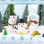 Imagem de Kit de Boneco de Neve EOBOH - DIY Natalino - Pacote com 30 Peças