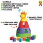 Imagem de Kit De Brinquedo Infantil Interativo Didatico Educativo Para Bebe Cubo + Girafa Menino Menina 1 ano