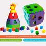 Imagem de Kit de Brinquedos Didáticos e Educativos para Bebês 1 ano