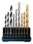 Imagem de Kit de brocas com 9pc (5/6/8mm) aco e videa makita d-71962