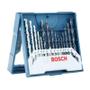 Imagem de Kit de Brocas para Metal Madeira e Alvenaria de 3 a 8mm com 15 Peças X-LINE 2607017504 BOSCH