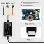 Imagem de Kit de Cabo Carregador de Carro 3,5m (Mini USB/Tipo C) - Para Monitoramento de Estacionamento