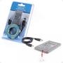 Imagem de Kit De Cabo Usb Com Bateria Recarregável 1800mah Compatível Controle Dualshock Playstation 3 Ps3