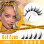 Imagem de Kit de cachos de cílios JIMIRE Manga Lash Natural 10-16 mm D Curl