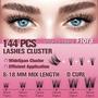 Imagem de Kit de cachos de cílios UCOOLME Flora Lash 8-18 mm D Curl