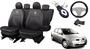 Imagem de Kit de Capas de Couro Impermeável Renault Megane 2006 a 2007 + Capa de Volante com Agulha + Chaveiro