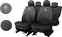 Imagem de Kit de Capas de Couro Renault Logan 2011 a 2012 + Capa de Volante com Agulha