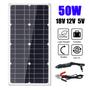 Imagem de Kit de cargador solar de panel solar MAX 50W 18V USB Células