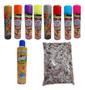 Imagem de Kit De Carnaval Com Confetes, Tinta E Espuma