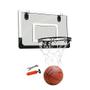 Imagem de Kit de cesta de mini basquete para uso interno, porta montada na parede