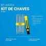 Imagem de Kit de Chaves 6 em 1 Ferramentas Reparo Torx Fenda Philips