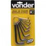 Imagem de Kit de Chaves Hexagonais com 8 PC ALLEN Vonder