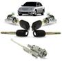 Imagem de Kit de Cilindros Porta Dianteiras Ignição Com Chave Honda Civic 2001 2002 2003 2004 2005 2006