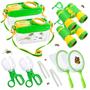 Imagem de Kit de Coleta de Insetos Biubee - 2 Conjuntos com Binóculos e Rede de Borboleta