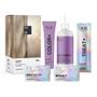 Imagem de Kit de coloração de cabelo IGK SURF CLUB Light Cool Blonde 9NA 140mL