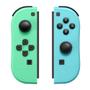 Imagem de Kit de Controle Sem Fio Joy-Pad Joystick Joy-Con (L) + (R) Verde e Azul Compatível com Console Nintendo Switch 