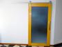 Imagem de Kit de correr para porta de madeira Alumina 1,5 metro escovado Geris
