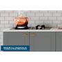 Imagem de Kit de Cozinha Modulada 4 Peças Americana (1 Aéreo. 2 Balcões, 1 Complemento) Cinza - Henn
