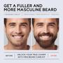 Imagem de Kit de Crescimento de Barba QUIYUM - Óleo, Bálsamo e Shampoo para Homens