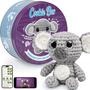 Imagem de Kit de crochê Cookie Box Koala Coal com tutorial ponto a ponto