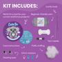 Imagem de Kit de crochê Cookie Box Koala Coal com tutorial ponto a ponto