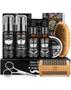 Imagem de Kit de cuidado de barba Comfy Mate com 2 óleos de barba, escova e muito mais