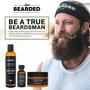 Imagem de Kit de cuidados com a barba Live Bearded Legend Scent em 3 etapas