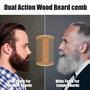 Imagem de Kit de Cuidados com a Barba OEAGO para Homens - com Escova e Tesoura