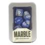 Imagem de Kit de Dados Para RPG Marble - Gray Wave