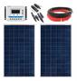 Imagem de Kit De Energia Solar Resun 2 Placas 100w Com Controlador 30a