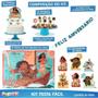 Imagem de Kit De Enfeites Moana Com Produtos Variados Completo