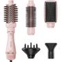 Imagem de Kit de escova para secador de cabelo Wavytalk 5 em 1 com escova Blowout Pink