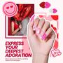 Imagem de Kit de Esmalte em Gel UV para Unhas - 35 Cores, 68 Peças