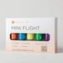 Imagem de Kit de Esmaltes Dazzle Dry Mini Flight Be Bright - 5 Cores de 5ml