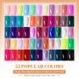 Imagem de Kit de Esmaltes em Gel JODSONE - 60 Unidades com 55 Cores