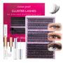 Imagem de Kit de extensão de cílios Ocean Pearl Lash Clusters 320 unidades