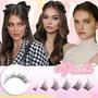 Imagem de Kit de Extensão de Cílios Pleell Wispy Lash Clusters - Curvatura C (8-15mm)