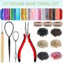 Imagem de Kit de Extensões de Cabelo LEDIZE - 7600 Mechas com Luzes de LED