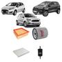 Imagem de Kit de Filtros Wega  Ford Ecosport 1.6 Sigma Ka 1.5 16v e 1.0 12v New Fiesta 1.5 Sigma2012 Até 2018