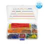 Imagem de Kit de Fio Jumper para Protoboard - 140 a 840 Peças com Comprimentos Sortidos