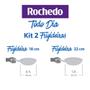 Imagem de Kit de Frigideiras Rochedo Todo Dia 18cm e 22cm