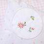 Imagem de Kit De Fronha Bebê Bordadas Com 2 Un Floral 40 x 28Cm Papi