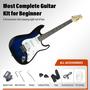 Imagem de Kit de Guitarra Elétrica Ermik Solid Body com Amplificador 20W - Ideal para Iniciantes